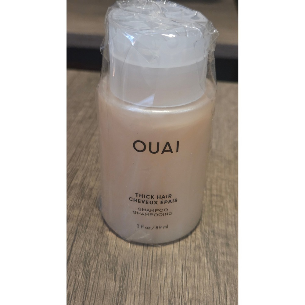 OUAI Thick Hair Shampoo Travel Size 3 fl oz 89 ml New Sealed